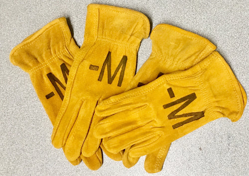 Youth Custom Leather Work Gloves